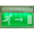 Rechargeable LED emergency fire exit light 220V